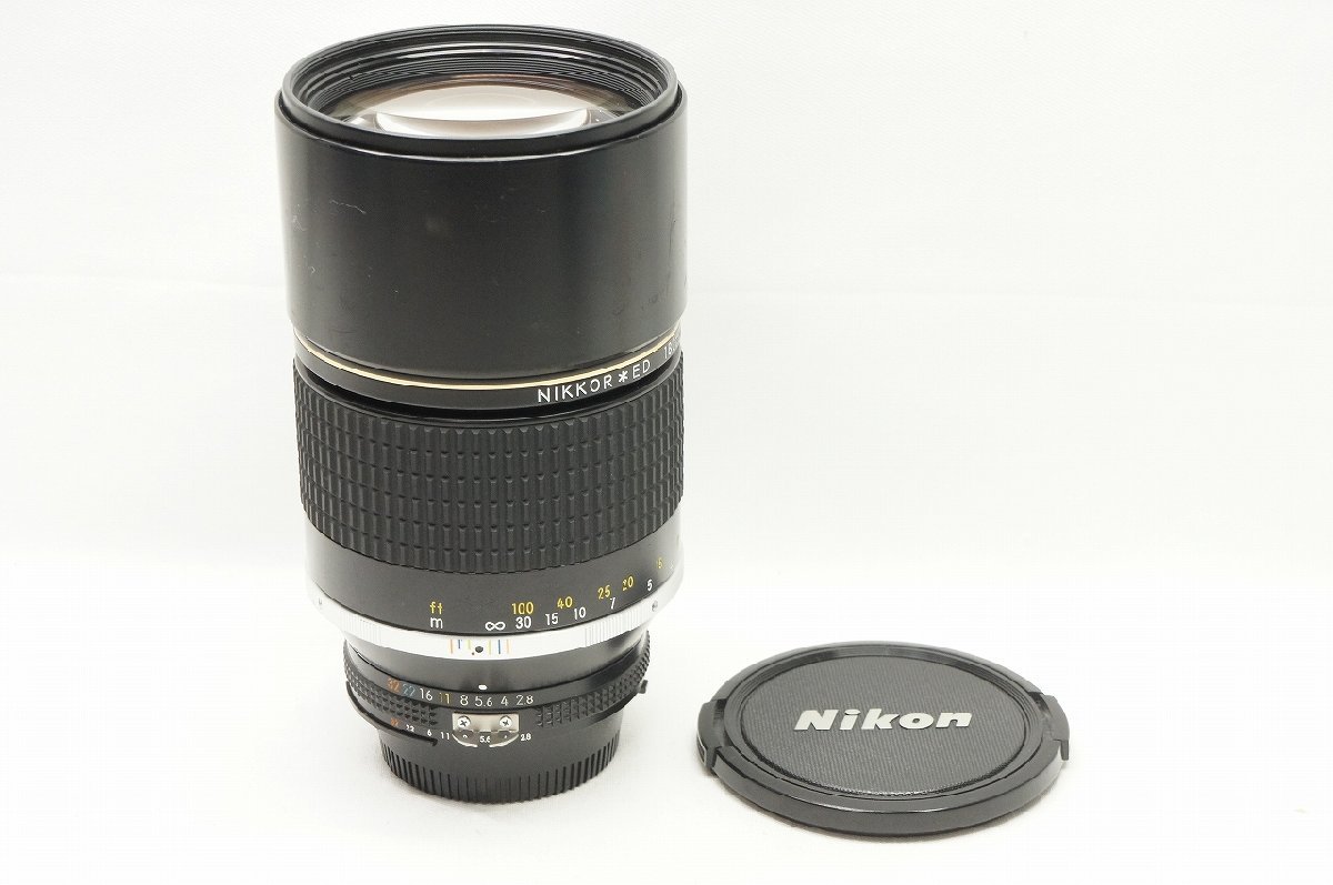 即納】 ED Nikkor Ai-S ニコン Nikon 【アルプスカメラ】良品 180mm