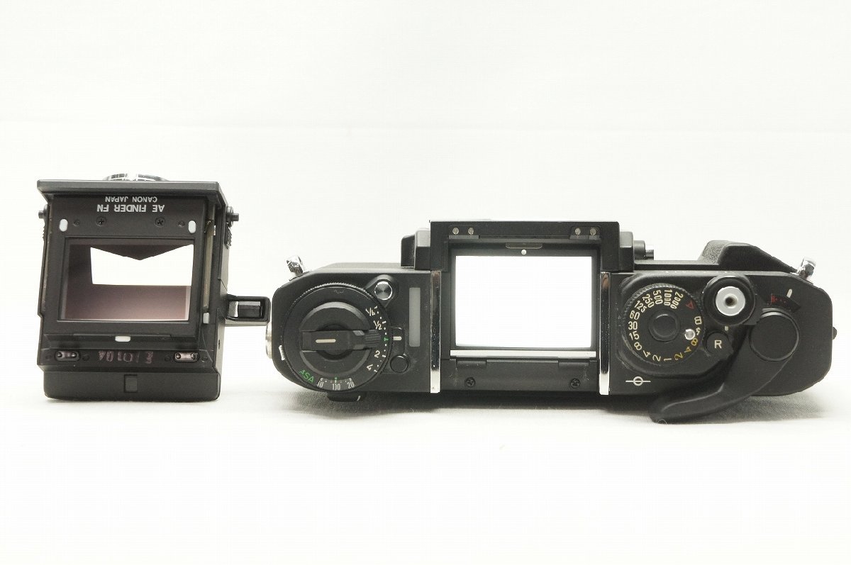 キャノン Canon New F-1 AE ファインダー ボディ フィルムカメラ-