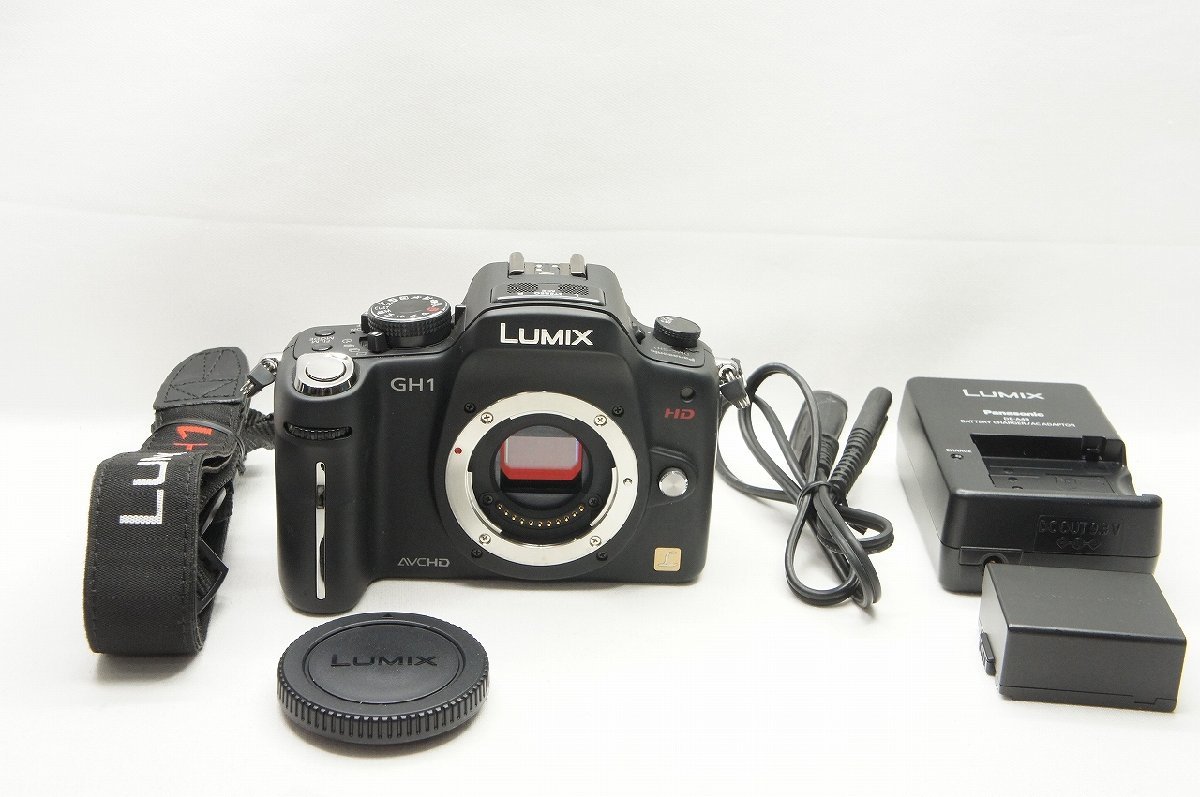 【アルプスカメラ】Panasonic パナソニック LUMIX DMC-GH1 ボディ ブラック ミラーレス一眼カメラ 230225m_画像1