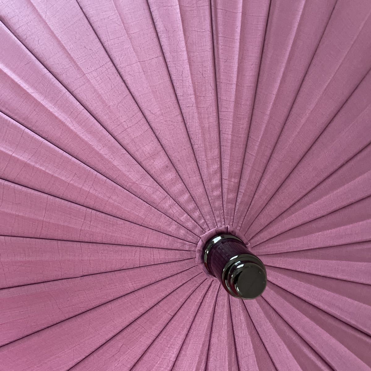 蒔絵と京紫の傘　福井洋傘の「伝統文化高級傘」　※箱処分　　　　　　　　　　　　　　　　　　　　　　　　　　　　　　　　　　_画像3