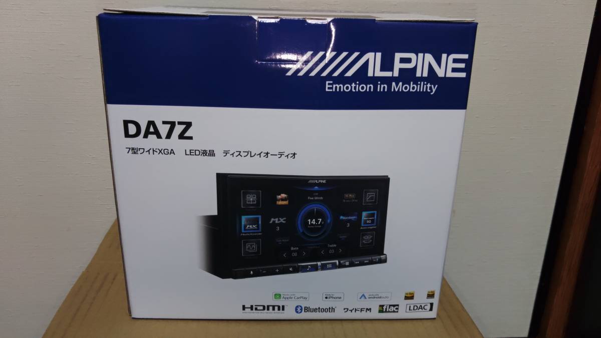 ☆ アルパイン DA7Z ７型ワイドXGA ディスプレイオーディオ 送料込み ☆
