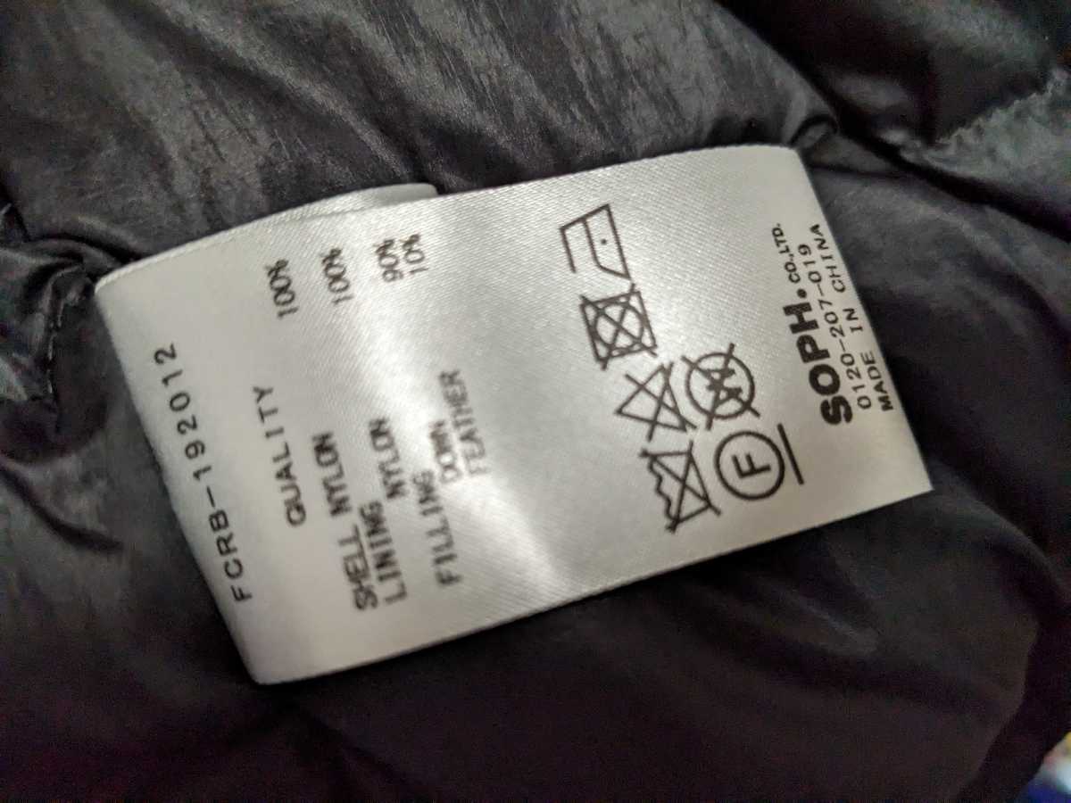 ☆送料無料☆美品 SOPH 2019AW Real Bristol FCRB DOWN BENCH PARKA