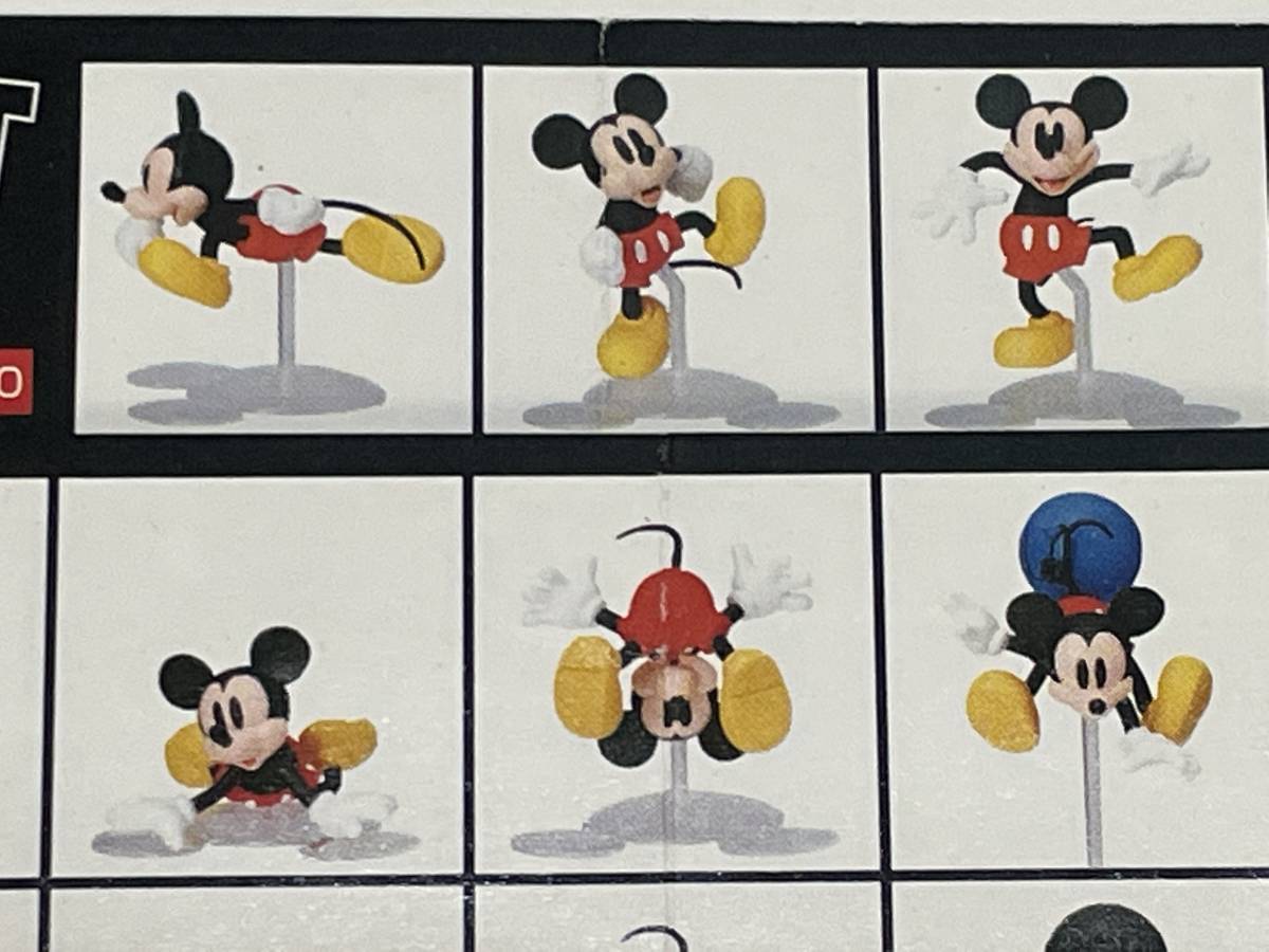 MOSHPIT ON Disney ミッキーマウス ディズニー カラー6種セット　DISNEY CHARACTERS CAPSULE WORLD ガチャ_画像2