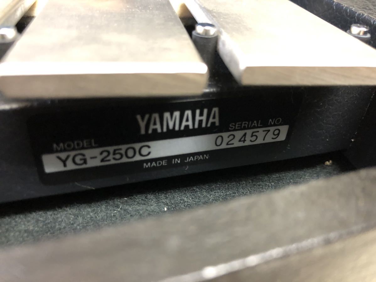 【ジャンク品】 送料無料 YAMAHA YG-250C 鉄琴 ヤマハ 動作未確認 打楽器 ケース付の画像5