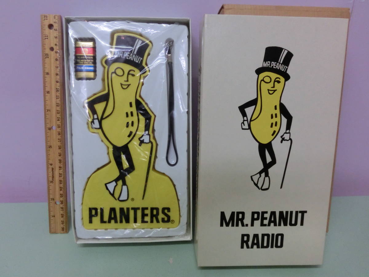 MR.PEANUT Mr. Peanuts * редкий неиспользуемый товар радио Vintage Vintage radio предприятие предмет Ad ba Thai Gin g can Cara retro новый товар 