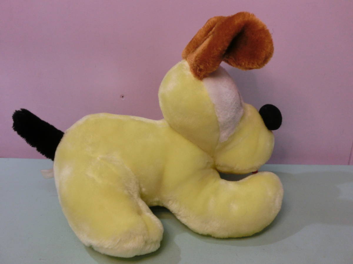 ガーフィールド◇オーディー ぬいぐるみ 人形 35cm ビンテージ◇Garfield Odie Vintage Stuffed Animal Plush USA 犬 いぬ_画像4