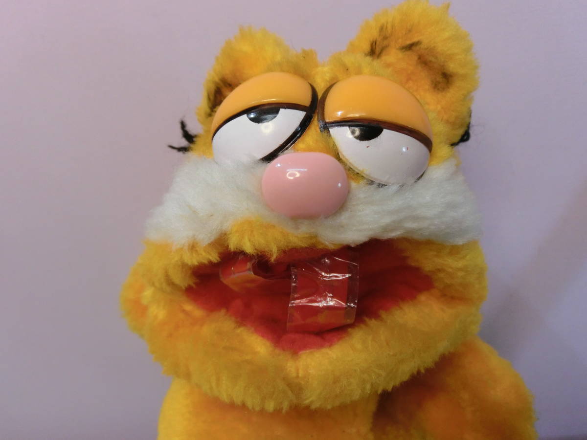 ガーフィールド◆ビンテージ ハンドパペット 手踊り人形 32㎝ ネコ◆Garfield Dakin 80s Vintage Stuffed Animal 猫ねこ ぬいぐるみの画像3