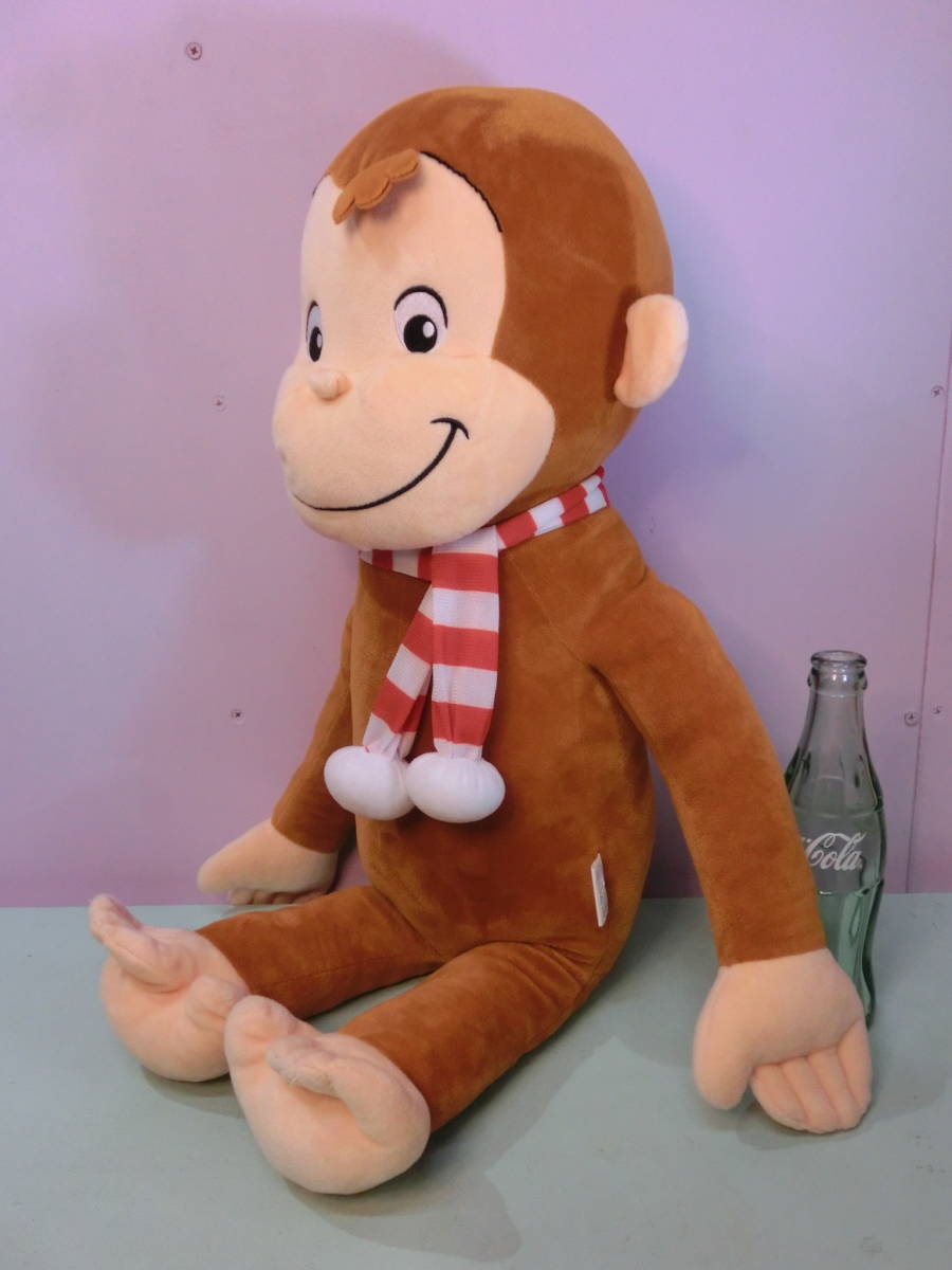 おさるのジョージ キュリアスジョージ 超特大60cm ぬいぐるみ おさるのジョージ キュリアスジョージ 超特大60cm ぬいぐるみ