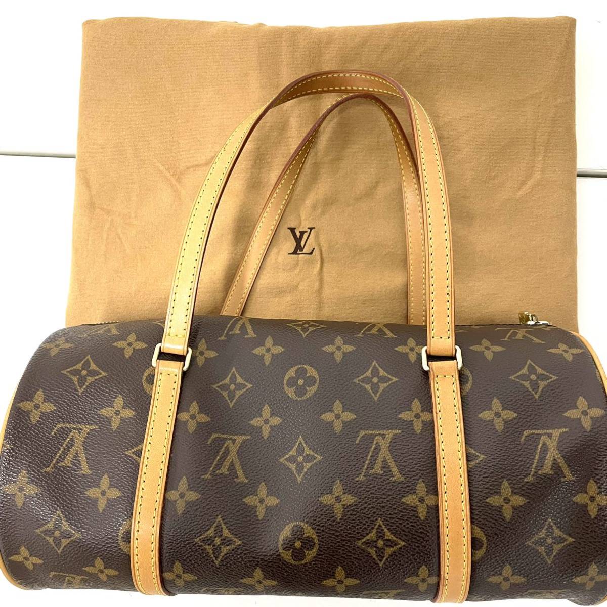 ぐらいの】 美品LOUIS VUITTON ルイヴィトン パピヨン モノグラム