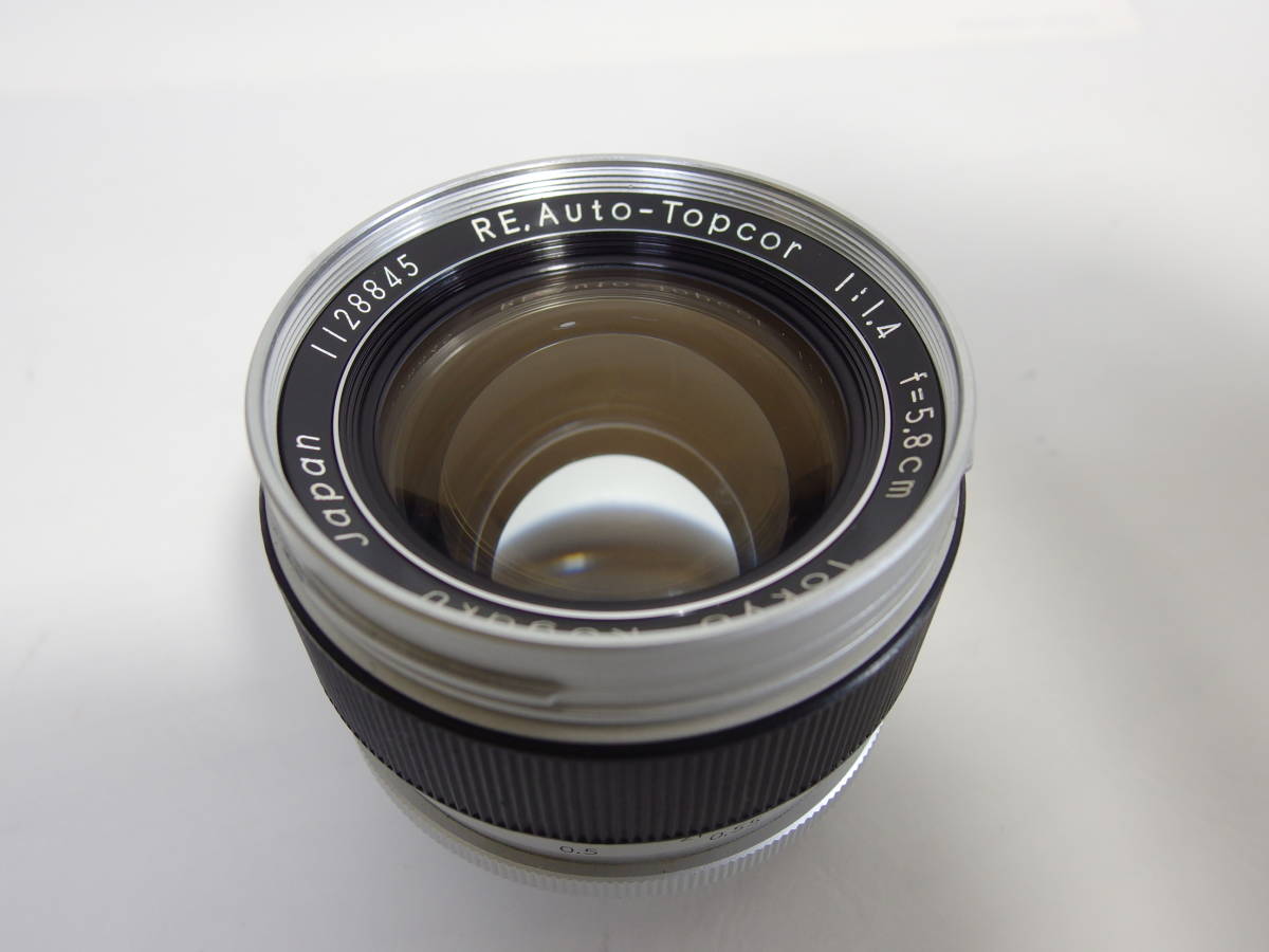 希少・美品】TOPCON トプコン RE. Auto-Topcor 5.8cm F1.4 トプコール