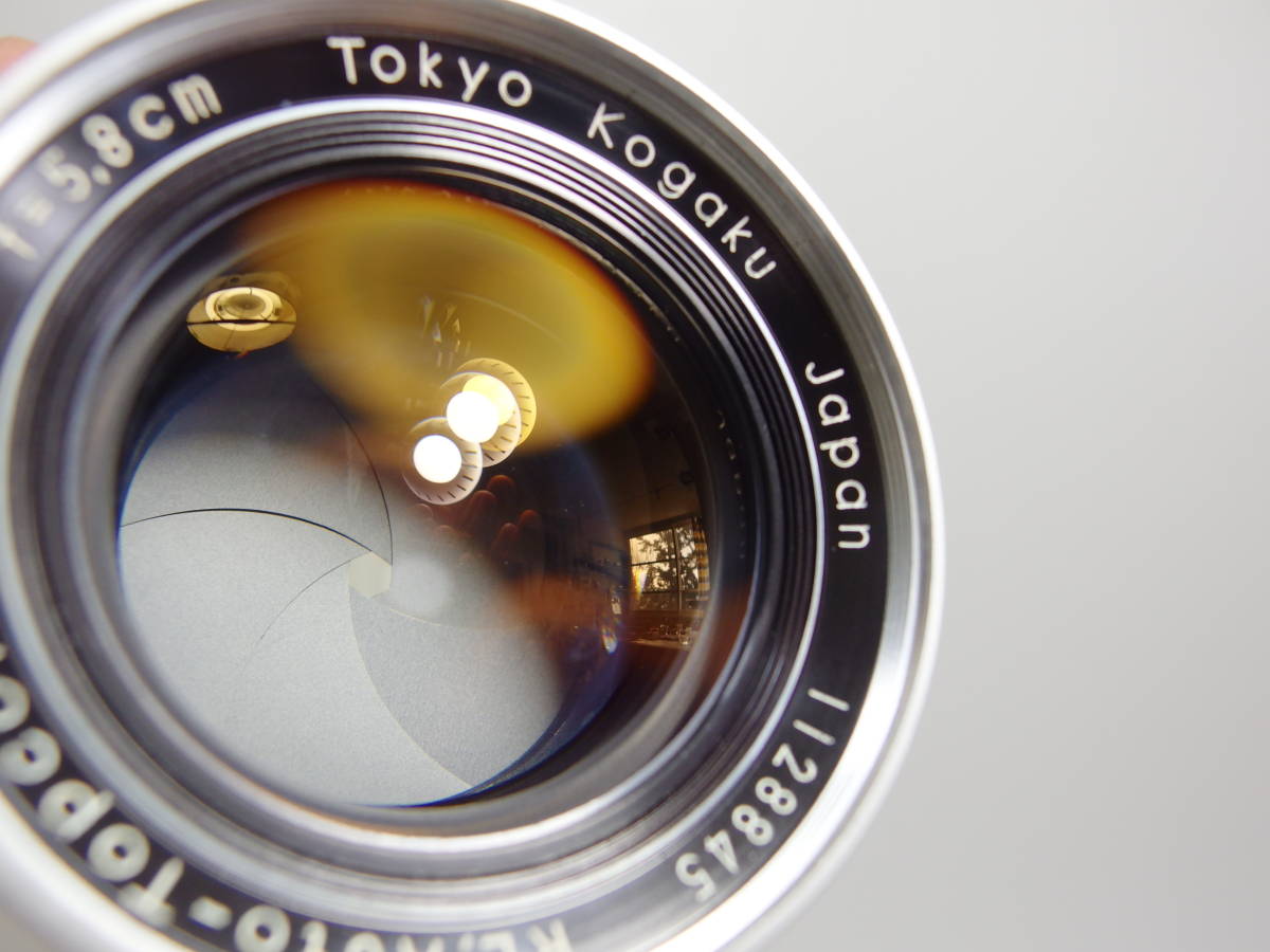 希少・美品】TOPCON トプコン RE. Auto-Topcor 5.8cm F1.4 トプコール
