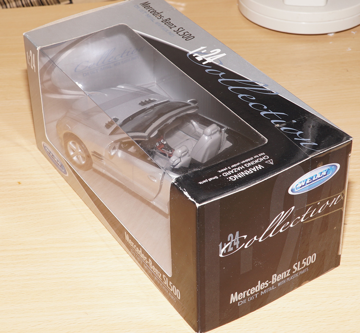 1/24 WELLY MERCEDES-BENZ メルセデス ベンツ SL500 新品未開封 送料無料