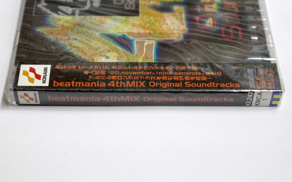  нераспечатанный саундтрек [beatmania 4th MIX Original SoundTracks свекла любитель 4th MIX саундтрек ]