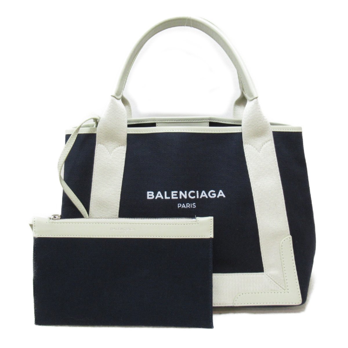 BALENCIAGA バレンシアガ トートバッグ ネイビーカバスS トートバッグ