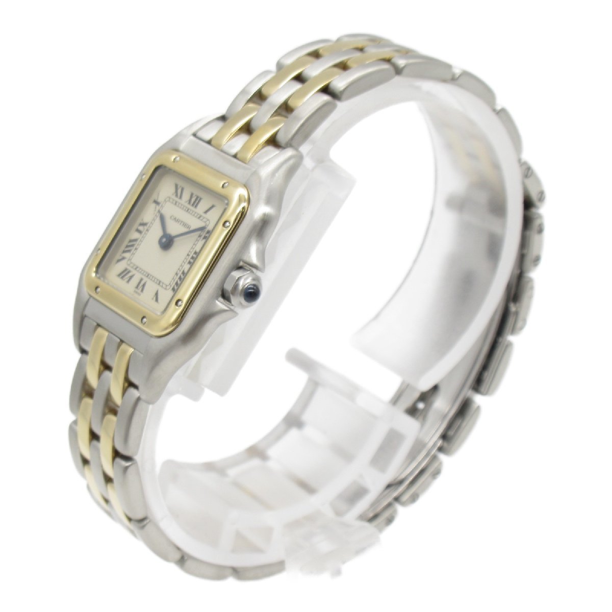 CARTIER カルティエ 腕時計 パンテールSM 腕時計 ウォッチ アイボリー系 K18（イエローゴールド） 中古 レディース - 1