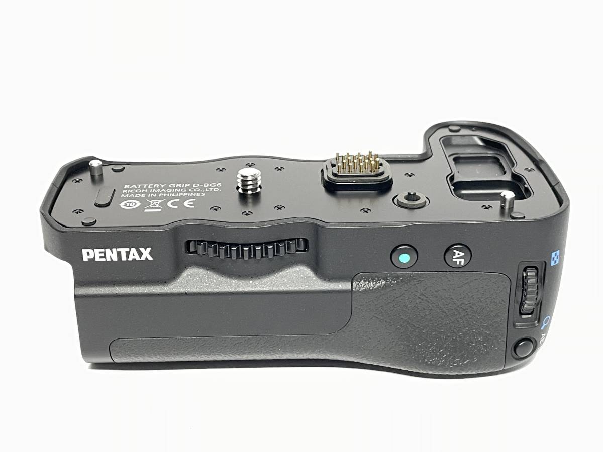カーキ×インディゴ 極上品 ペンタックス D-BG6 バッテリーグリップ