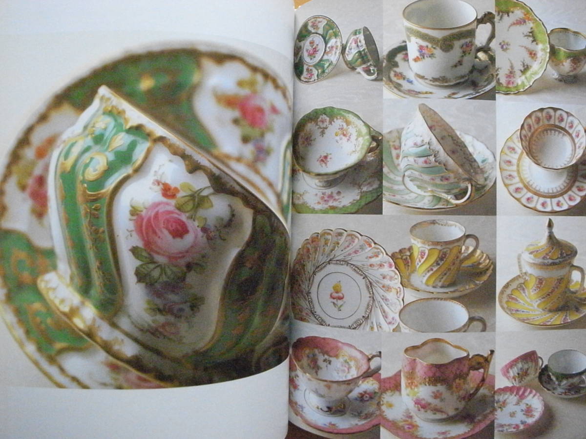  antique porcelain flower 1/ dress ten/ Meissen /KPM Berlin / sable / ceramics and porcelain / Western-style tableware / Poe cellar tsu. reference ./ muffle painting 