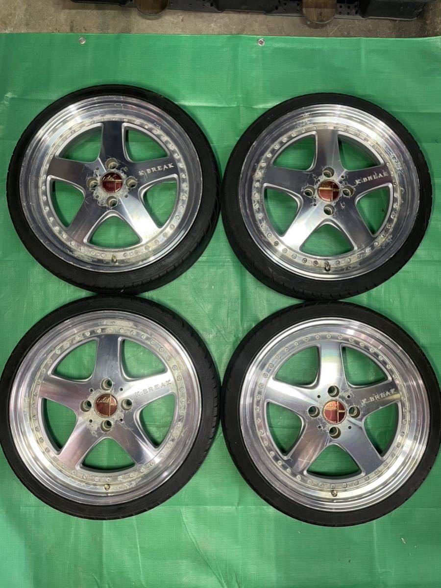 軽自動車 K-BREAK 17インチ 5.5J +45 PCD100 4本 激安 軽自動車 K-BREAK 17インチ 5.5J +45 PCD100 4本 激安