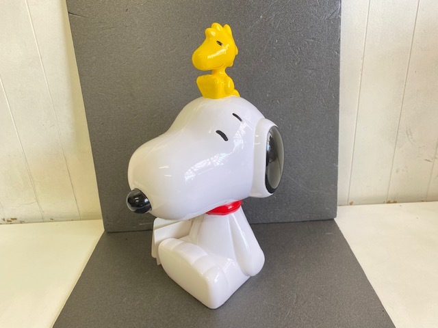 30cm超え !!! 特大 ! 【 未使用品 】 スヌーピー 貯金箱 コインバンク / snoopy 飾り おもちゃ / 管理AO_画像1