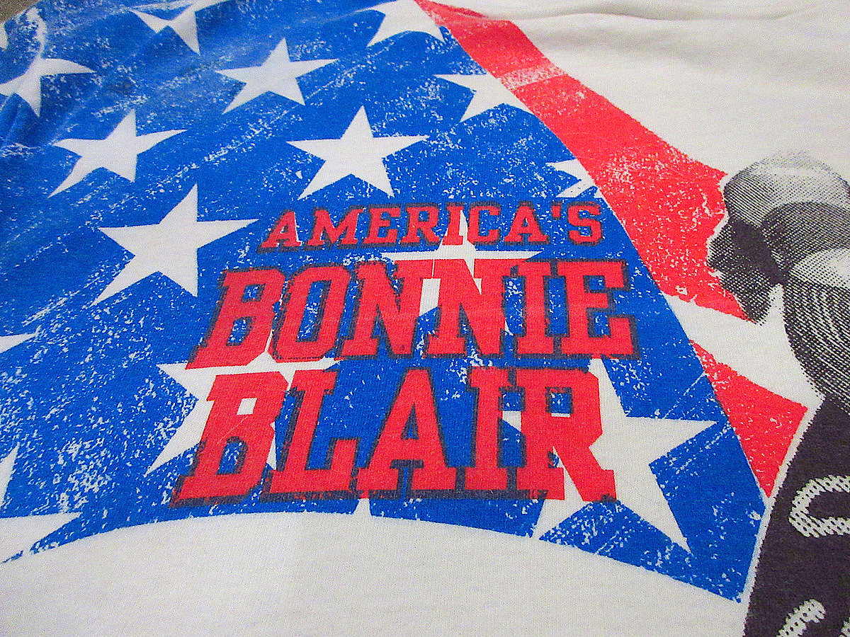 ビンテージ90’s●AMERICA’S BONNIE BLAIRオールオーバープリントTシャツsize XL●230322j2-m-tsh-ot古着1990s全面プリント_画像8