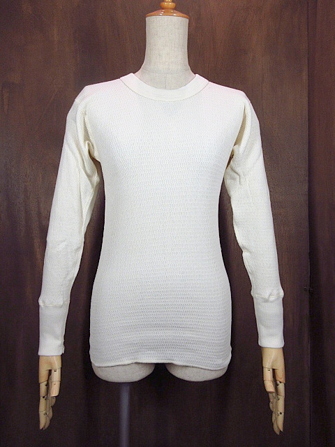 ビンテージ60's●DEADSTOCK HANES Thermalite サーマルシャツ Size S B●201202n3-m-udwr ヘインズ袋入りデッドストック下着アンダー_画像3