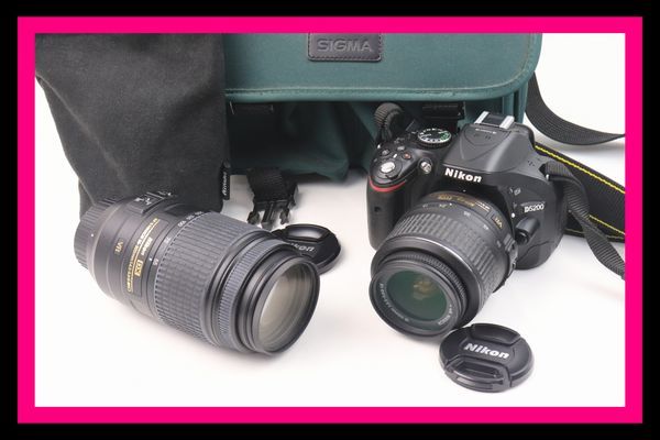 Nikon/ニコン D5200 デジタル 一眼レフ カメラ＆AF-S NIKKOR 55-300mm