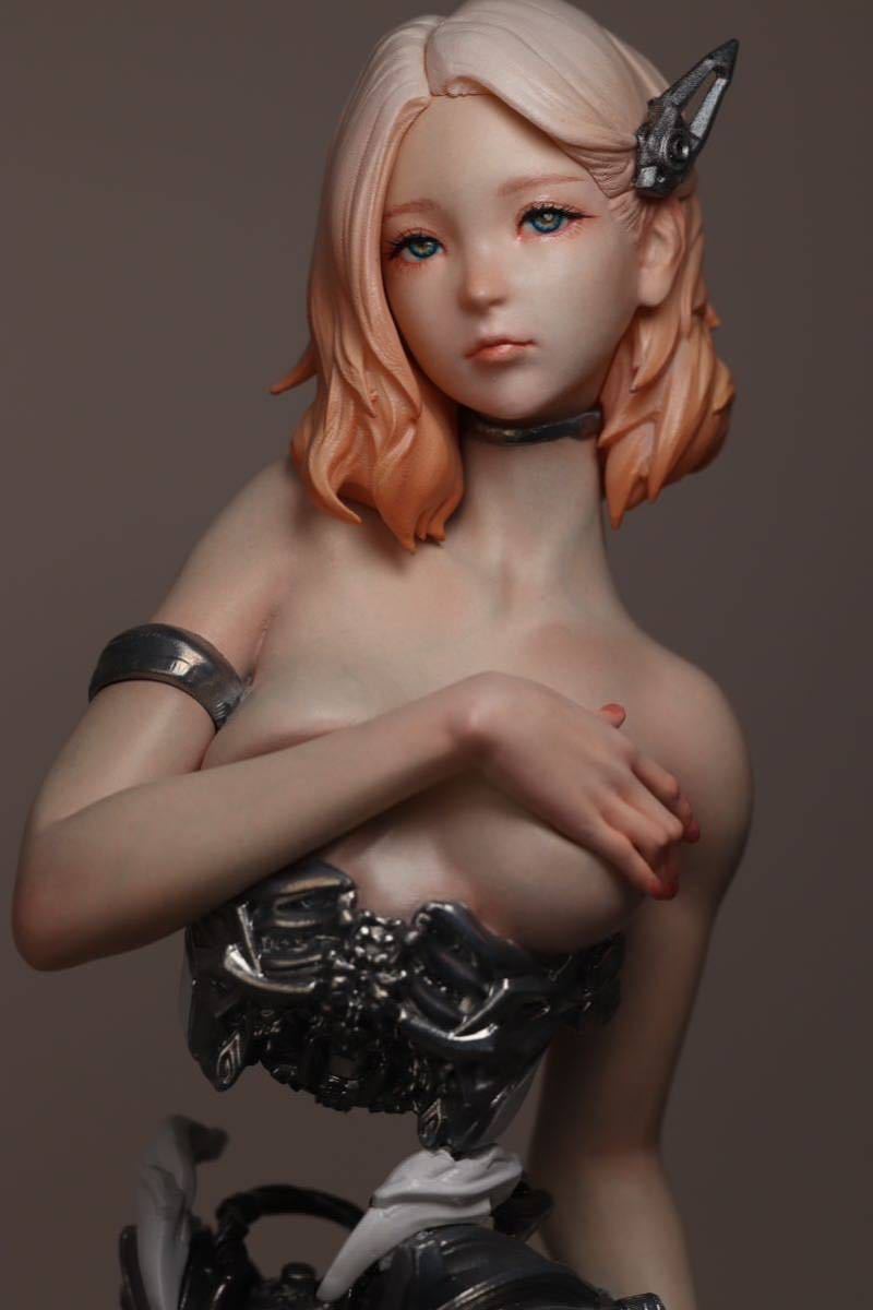 【塗装済完成品】Aphrodite 2 蒼海 1/6 スケール ガレージキット 女性フィギュア リアルフィギュア アーマーモデリング 1月号掲載　_画像4