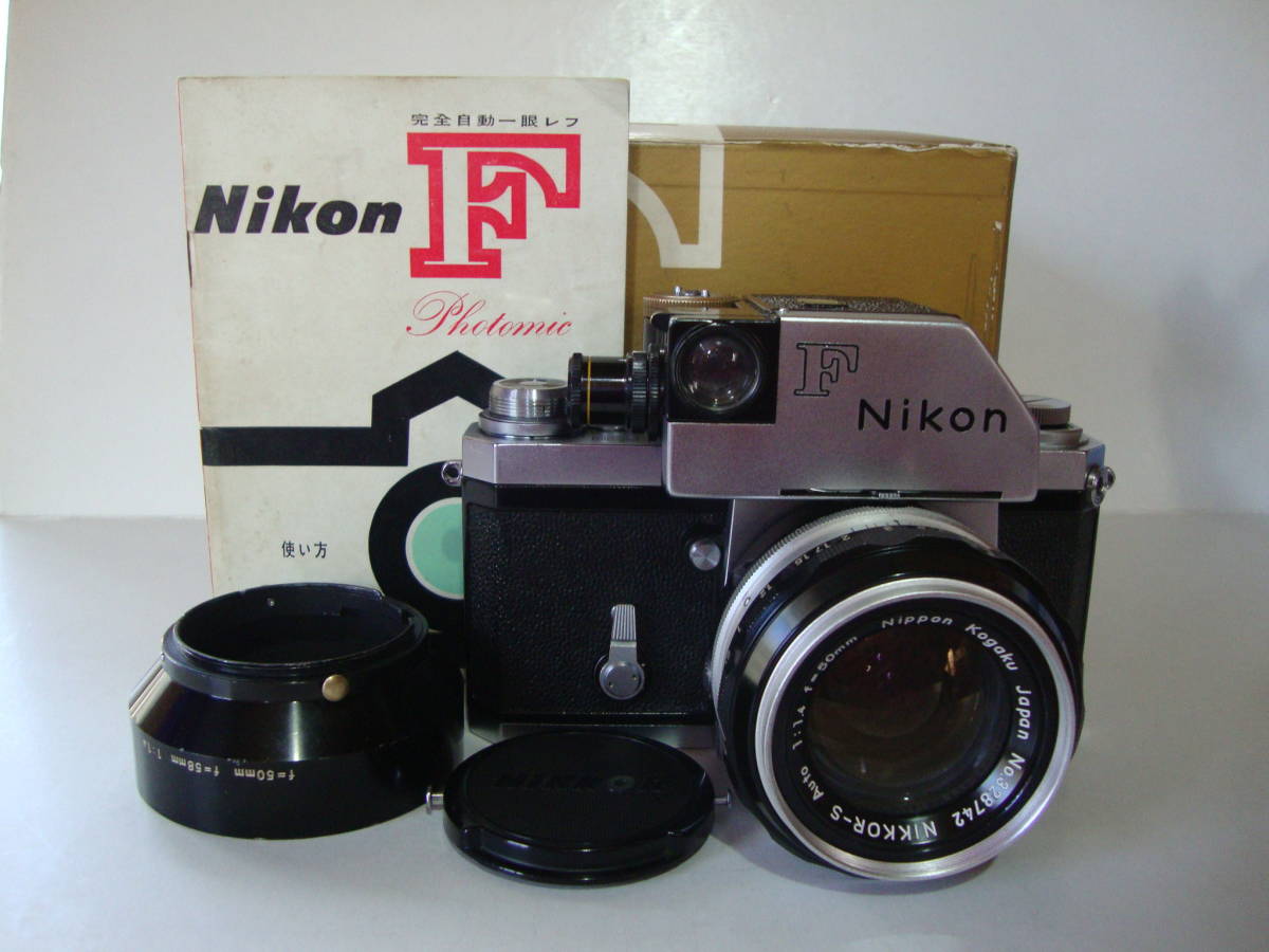 ヤフオク! - ☆NIKON ニコンF初期型 フォトミック ファインダー...