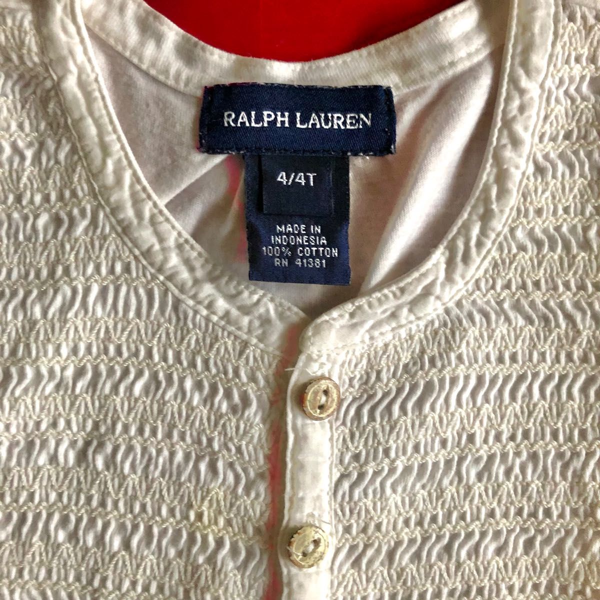 RALPH LAUREN ラルフローレン　半袖ポロシャツ　ノースリーブ　2枚セット　4T 日本サイズ110だそうです。