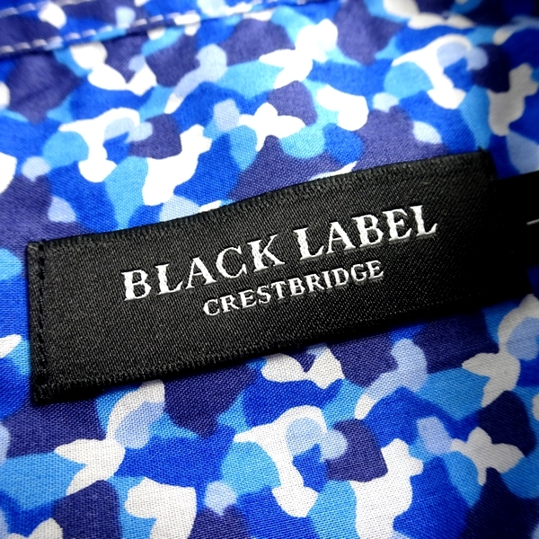 ■BLACK LABEL CRESTBRIDGE ブラックレーベル 新品 定2.2万 リバティプリント コットンブロード 長袖シャツ 760 24 L ▲036▼are3032aの画像5