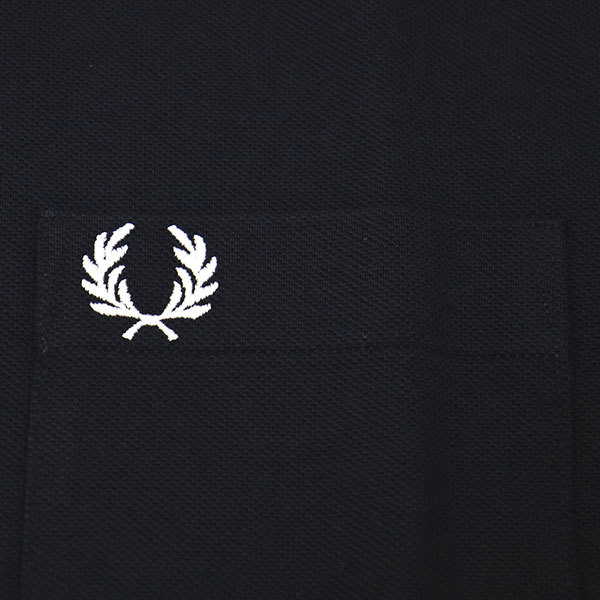 FRED PERRY (フレッドペリー) M5604 BUTTON DOWN COLLAR POLO SHIRT ボタンダウンカラー ポロシャツ FP517 102BLACK S_FREDPERRY