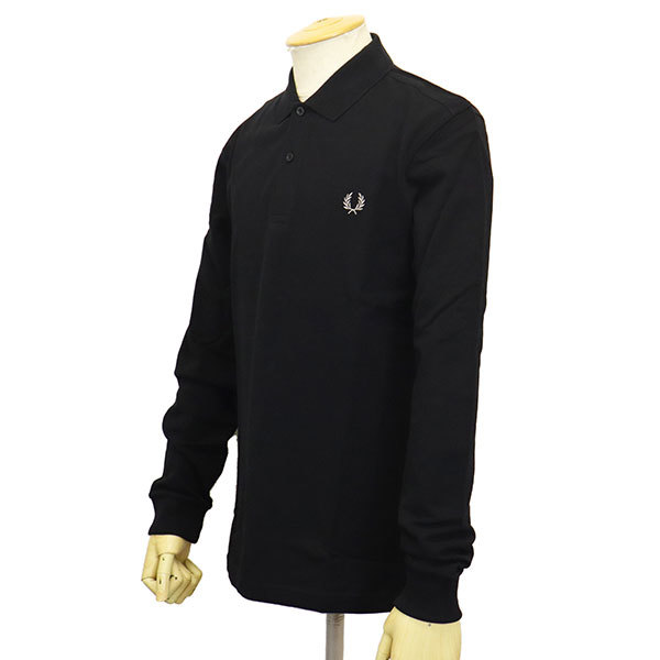 FRED PERRY (フレッドペリー) M6006 The Fred Perry Shirt 長袖 ポロシャツ FP515 906BLACK S_FREDPERRY