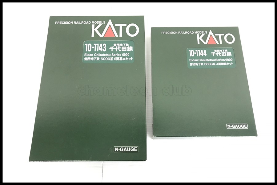 コード 東京)KATO カトー 10-1143/1144 営団地下鉄 千代田線 6000系