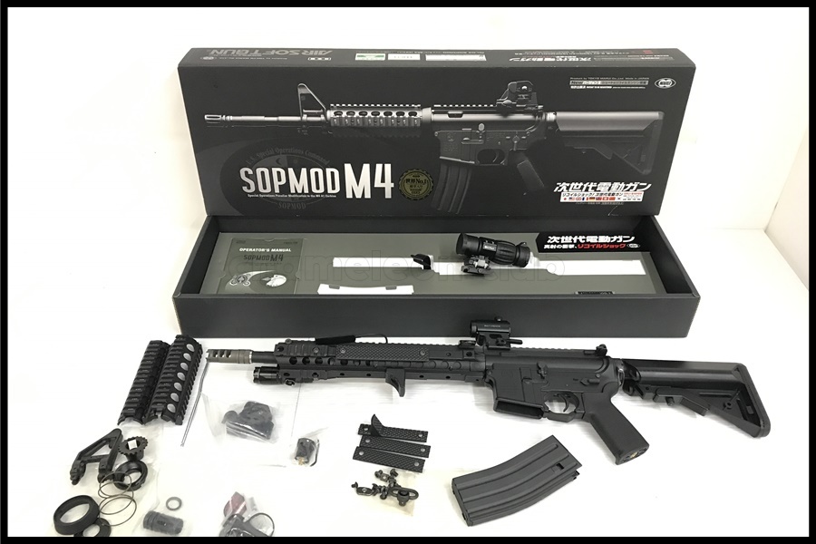 東京)東京マルイ SOPMOD 次世代電動ガン カスタム品 ライト/ドットサイト付_chc-2303262715-ai-081522732_1.jpg