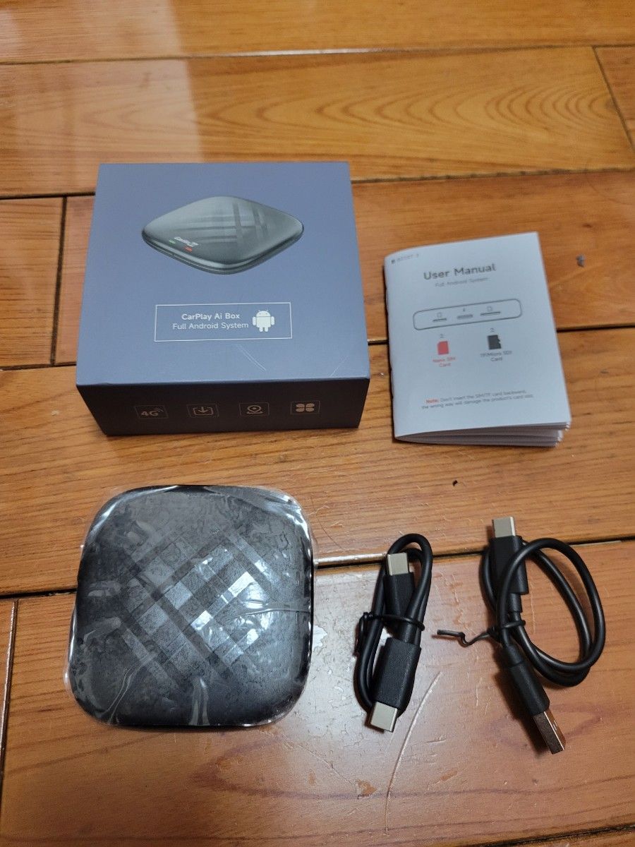 品質は非常に良い CarlinKit carplay付き V3 Android式カーナビ1GB+