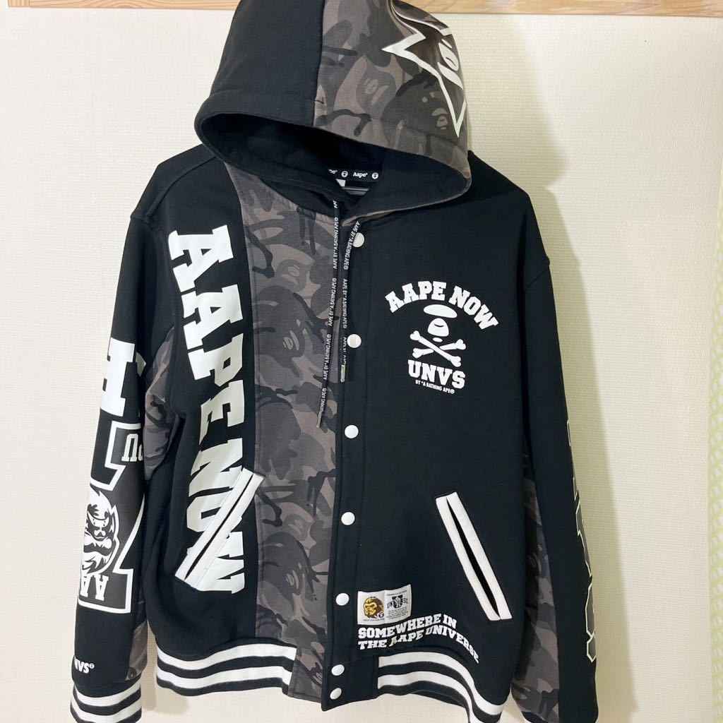 希少 レア エイプ スタジャン A BATHING APE スタジアム ジャンバー