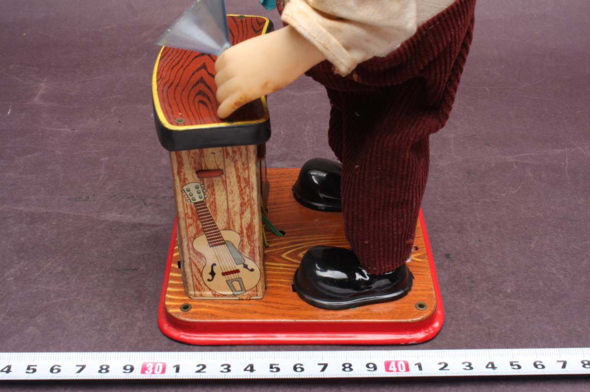 YF3134 野村トーイ バーテンダー ビンテージ おもちゃ 箱付 昭和レトロ 1960年_画像2
