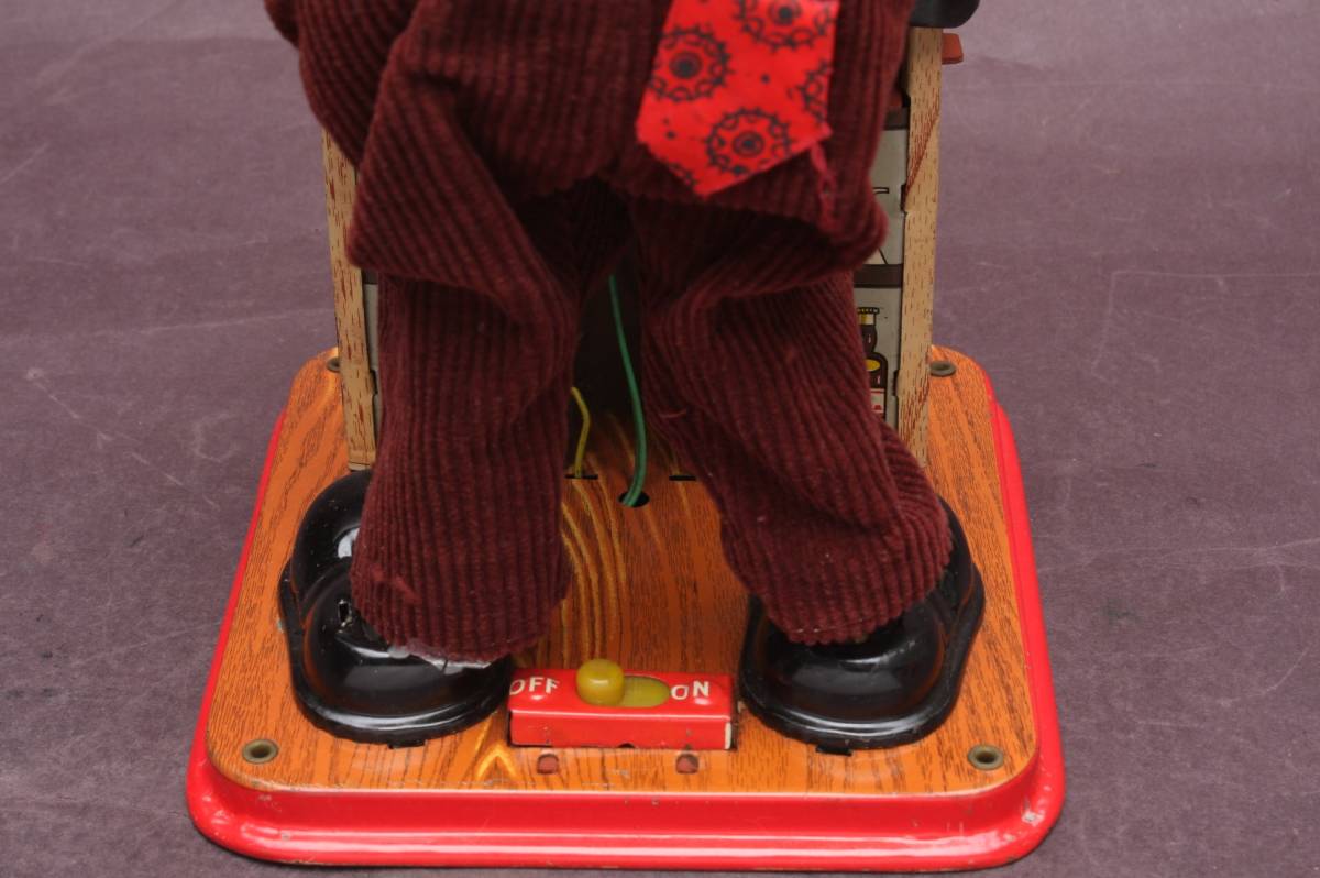 YF3134 野村トーイ バーテンダー ビンテージ おもちゃ 箱付 昭和レトロ 1960年_画像9
