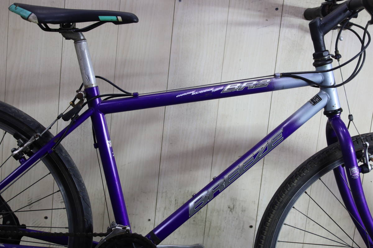 稀少！MIYATA ブリーズ BREEZE BR2 26型 クロモリ　420mm 21速 VINTAGE MTB_画像9