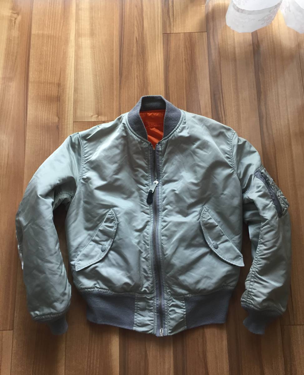 現品限り一斉値下げ！ 米国製 ALPHA INDUSTRIES アルファ・MA-1