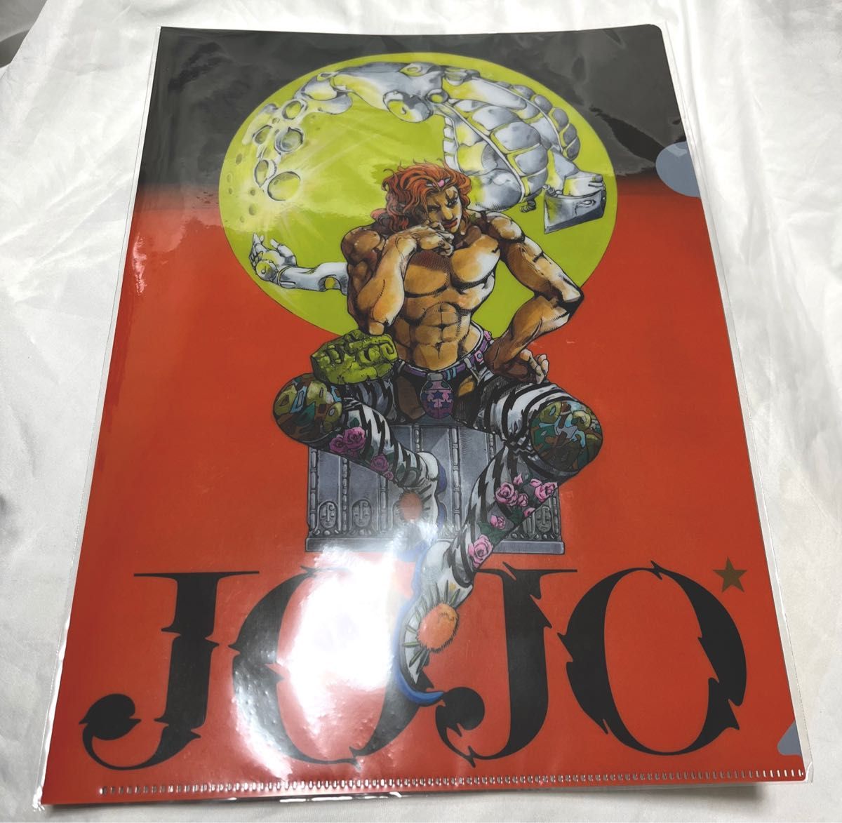 新品未開封 ジョジョの奇妙な冒険 JOJO展 ジョジョ展 限定 クリアファイル DIO ディオ・ブランドー 大阪 キービジュアル 