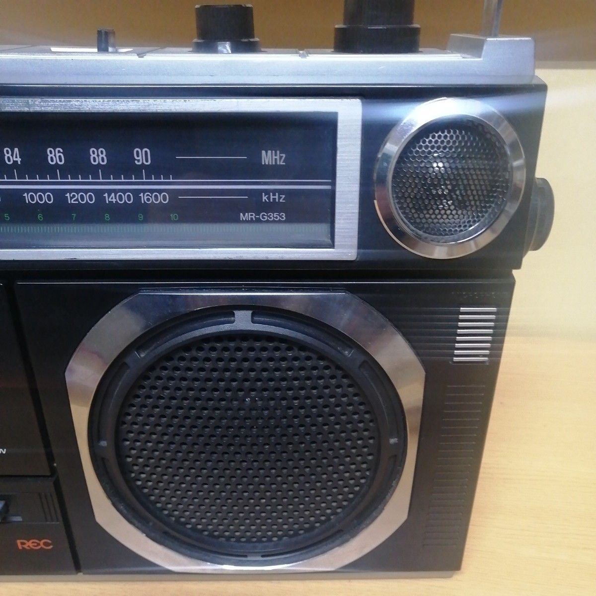 SANYO サンヨー MR-G353 昭和レトロ ラジオ受信 電源コード付き SANYO サンヨー MR-G353 昭和レトロ ラジオ受信 電源コード付き