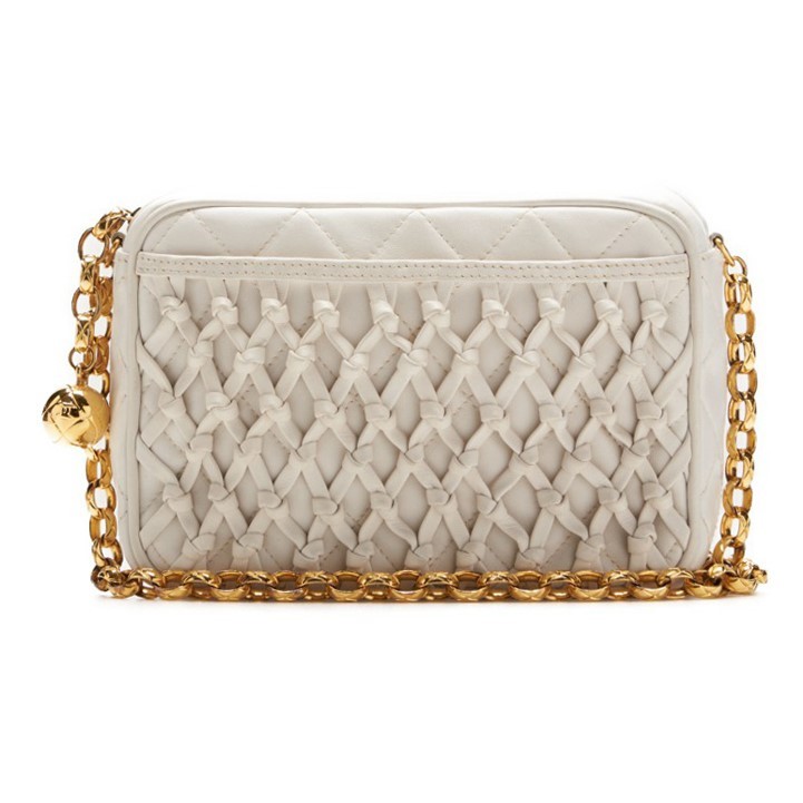 CHANEL シャネル デカマトラッセ ダブルフラップ チェーンショルダー