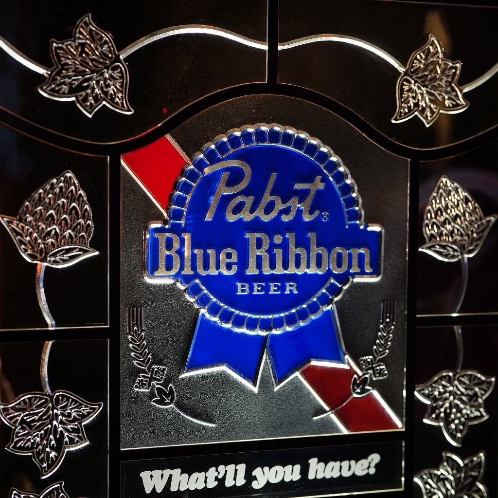 ☆1点限り☆ Pabst Blue Ribbon パブストブルーリボン ライトサイン