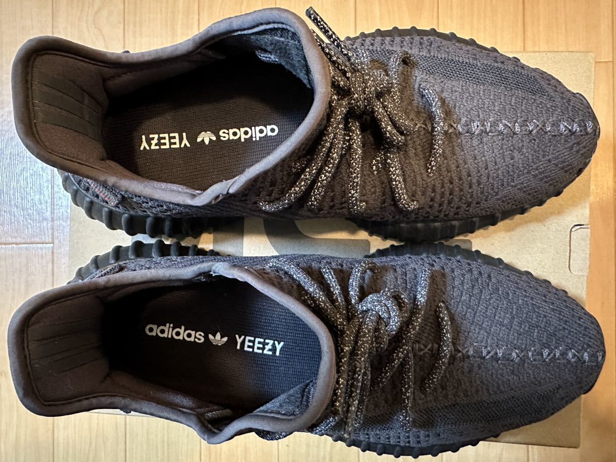 26.5cm adidas YEEZY BOOST 350 V2 BLACK NONE アディダス イージー ブースト イージーブースト350 ブラック 黒 スニーカー FU9006