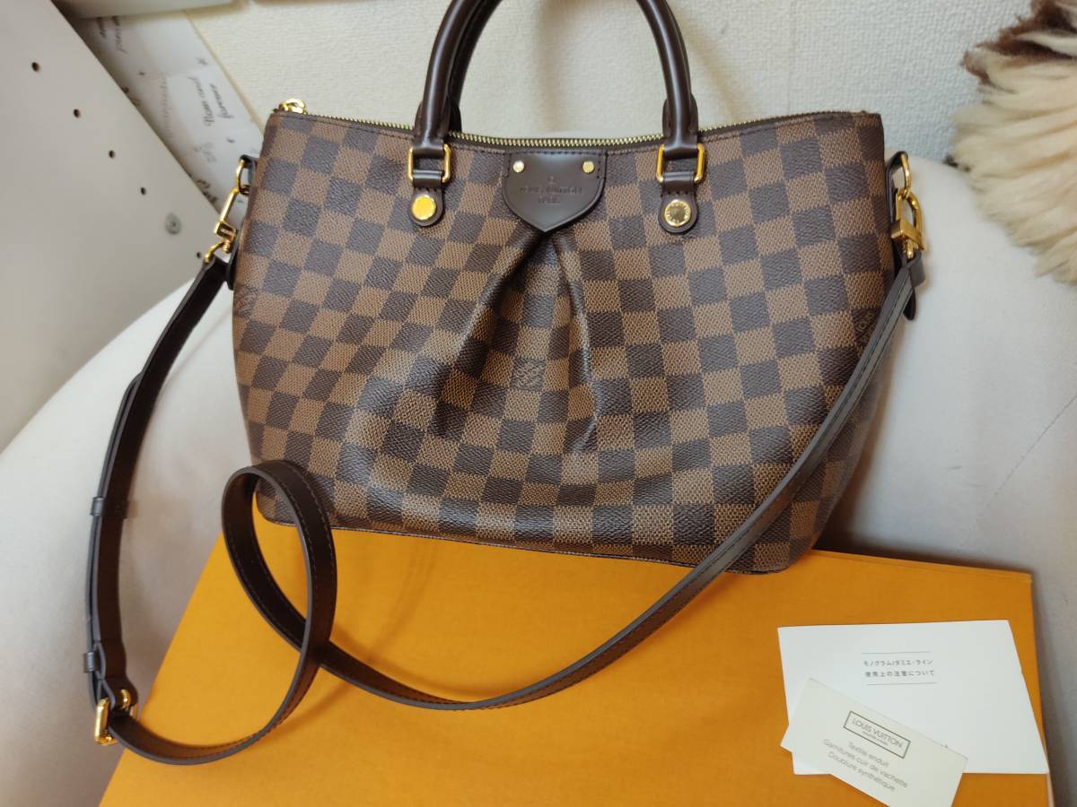 ★即決★ルイ・ヴィトン【 N41545 】ダミエ シエナ PM トート・ショルダーバッグ LOUIS VUITTON_画像3