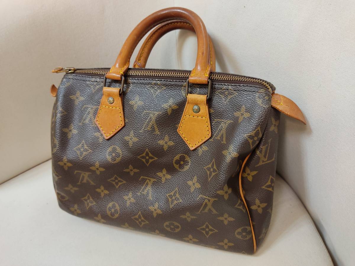 ★即決★ルイ・ヴィトン【M41528】モノグラム スピーディー　25 ハンドバッグ LOUIS VUITTON　旧型　訳有品_画像1