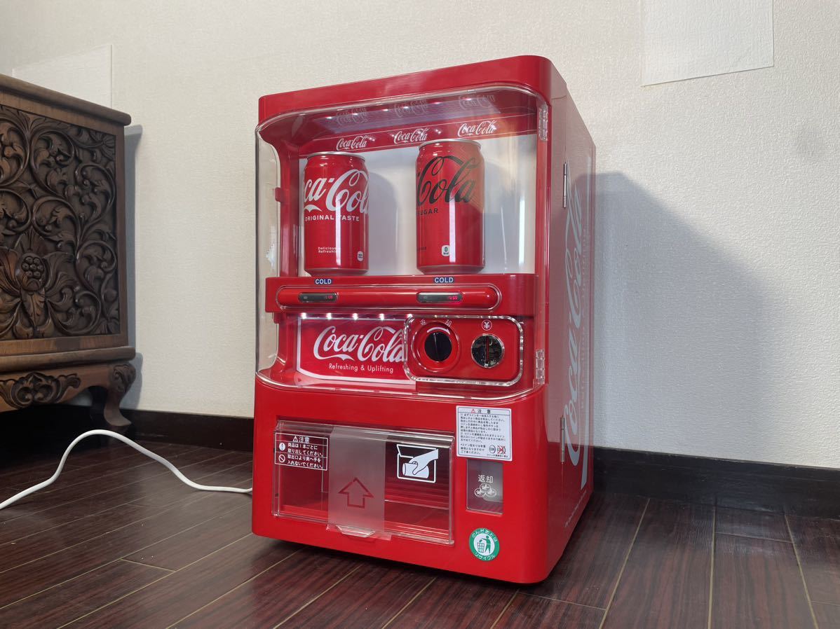 ヤフオク! - レア♪コカ・コーラ 自動販売機型保冷庫 Coca-Cola...