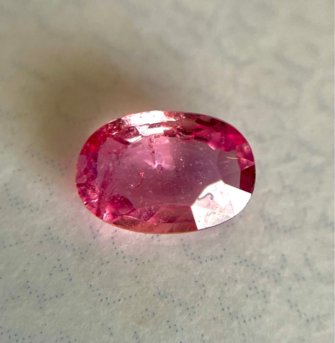 天然ハイグレードパパラチアサファイアルース0.548ct