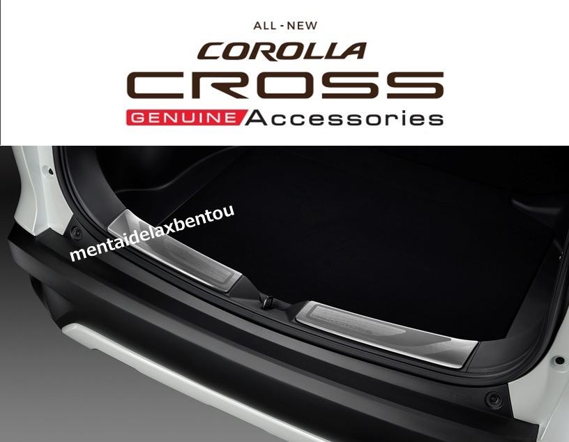 TOYOTA COROLLA CROSS カローラ クロス トヨタ純正 バック ドア カーゴ リア スカッフプレート ステンレス ZVG11 ZSG10 ZVG15 PC382-0A003_画像1